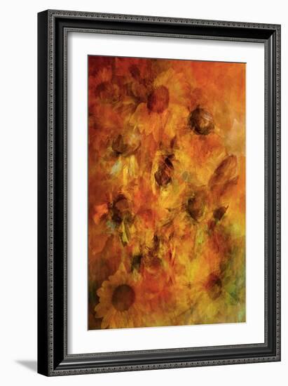 Sunflowers-Ellen Van Deelen-Framed Giclee Print