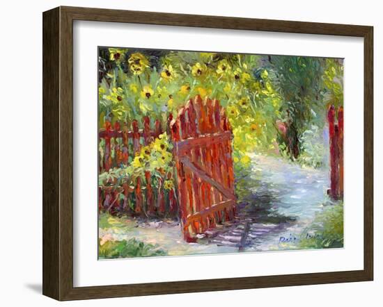 Sunflowers-Richard Wallich-Framed Art Print