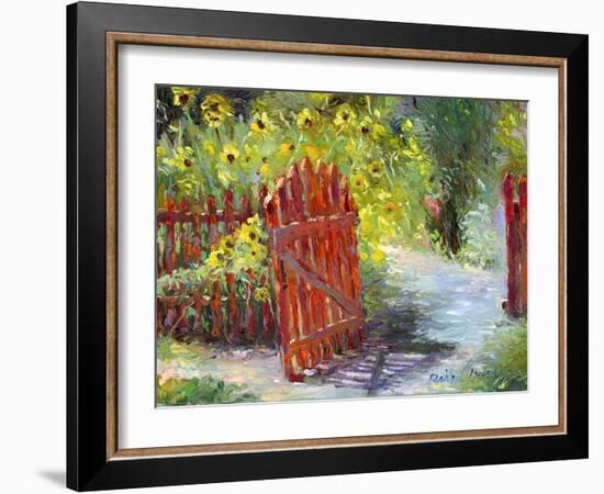 Sunflowers-Richard Wallich-Framed Art Print