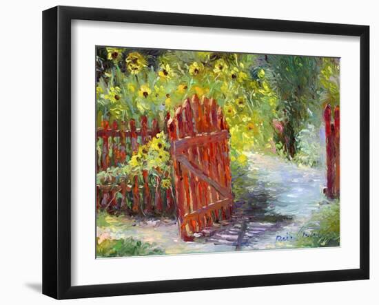 Sunflowers-Richard Wallich-Framed Art Print