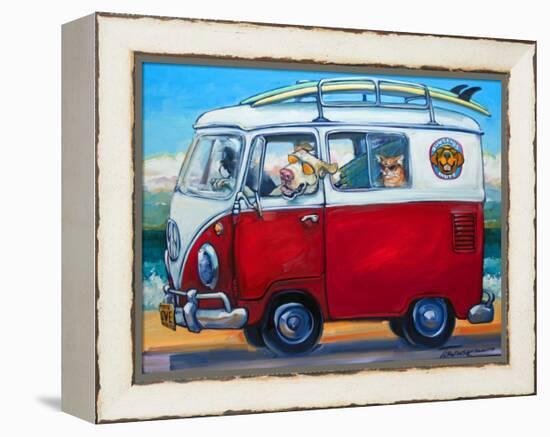 Sunglass Mutt-Connie R. Townsend-Framed Stretched Canvas