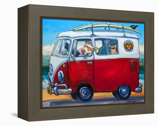 Sunglass Mutt-Connie R. Townsend-Framed Stretched Canvas