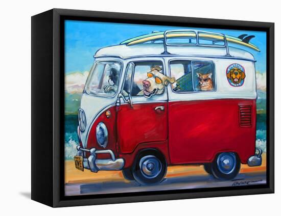 Sunglass Mutt-Connie R. Townsend-Framed Stretched Canvas