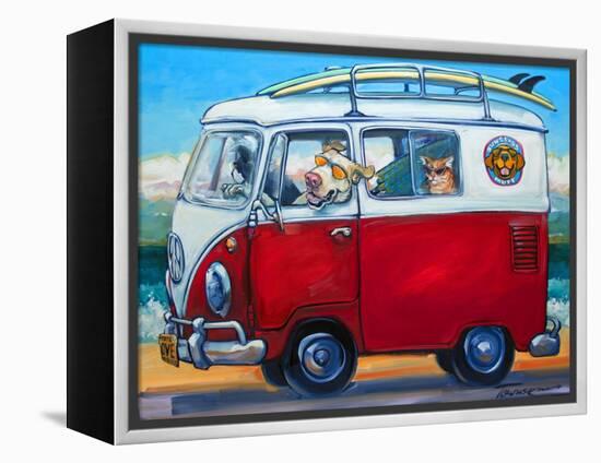 Sunglass Mutt-Connie R. Townsend-Framed Stretched Canvas