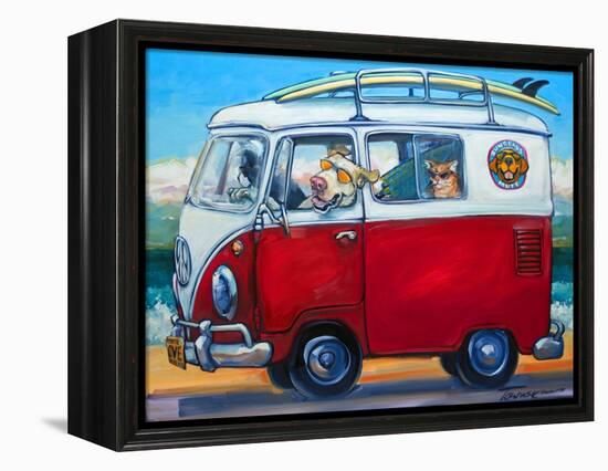 Sunglass Mutt-Connie R. Townsend-Framed Stretched Canvas