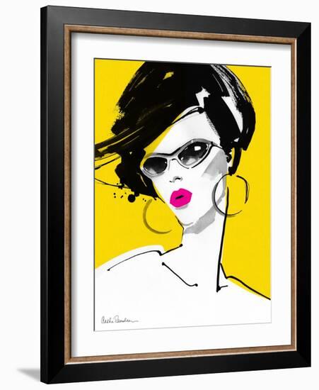 Sunglasses-Aasha Ramdeen-Framed Art Print