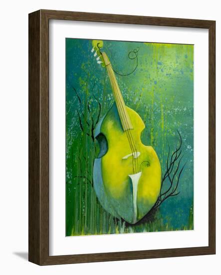 Sunken Dreams Cello-Michelle Faber-Framed Giclee Print