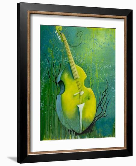 Sunken Dreams Cello-Michelle Faber-Framed Giclee Print