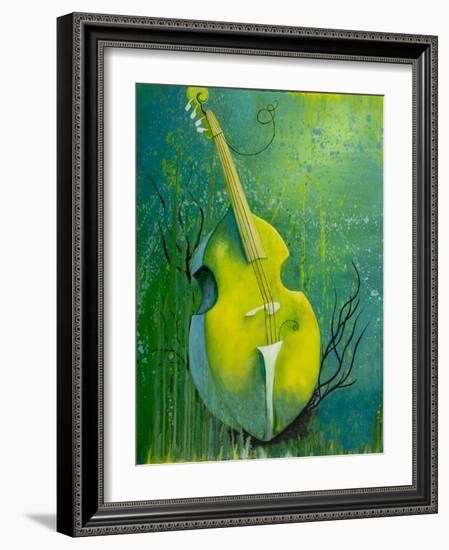 Sunken Dreams Cello-Michelle Faber-Framed Giclee Print