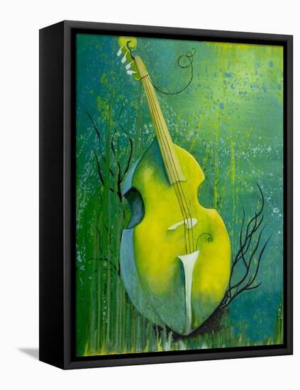 Sunken Dreams Cello-Michelle Faber-Framed Premier Image Canvas