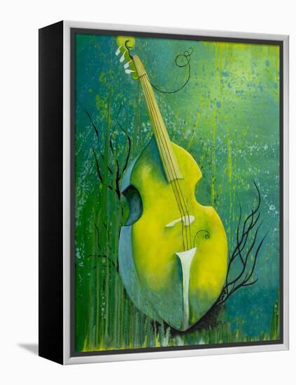 Sunken Dreams Cello-Michelle Faber-Framed Premier Image Canvas