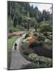 Sunken Garden at Butchart Gardens, Vancouver Island, British Columbia, Canada-Connie Ricca-Mounted Photographic Print