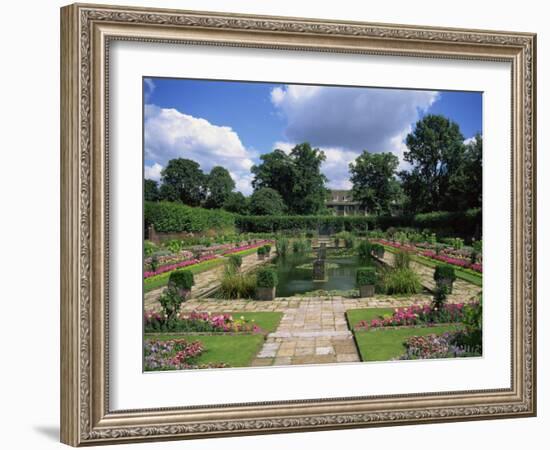 Sunken Garden, Kensington Gardens, London, England, United Kingdom, Europe-Nelly Boyd-Framed Photographic Print