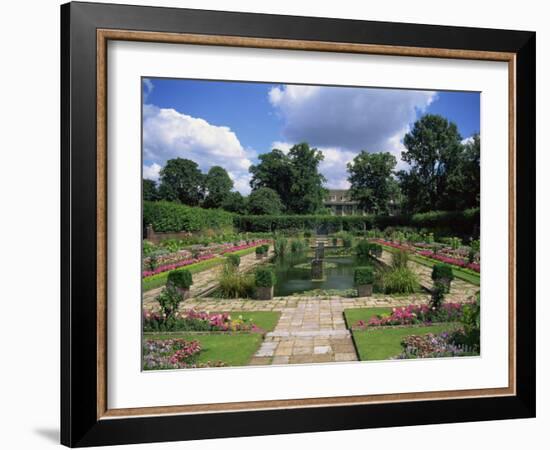 Sunken Garden, Kensington Gardens, London, England, United Kingdom, Europe-Nelly Boyd-Framed Photographic Print