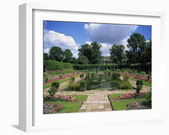 Sunken Garden, Kensington Gardens, London, England, United Kingdom, Europe-Nelly Boyd-Framed Photographic Print