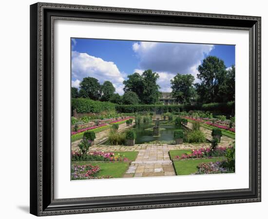 Sunken Garden, Kensington Gardens, London, England, United Kingdom, Europe-Nelly Boyd-Framed Photographic Print