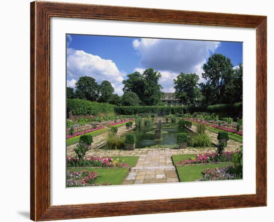 Sunken Garden, Kensington Gardens, London, England, United Kingdom, Europe-Nelly Boyd-Framed Photographic Print