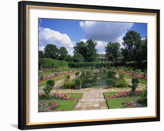 Sunken Garden, Kensington Gardens, London, England, United Kingdom, Europe-Nelly Boyd-Framed Photographic Print