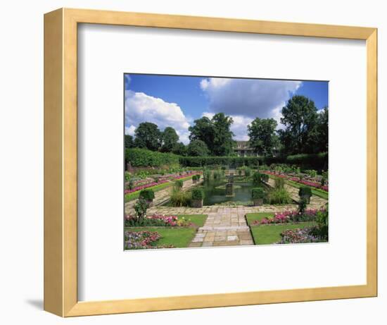 Sunken Garden, Kensington Gardens, London, England, United Kingdom, Europe-Nelly Boyd-Framed Photographic Print