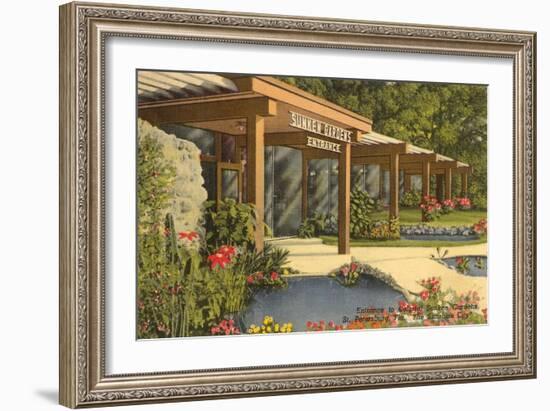 Sunken Gardens, St. Petersburg, Florida-null-Framed Art Print