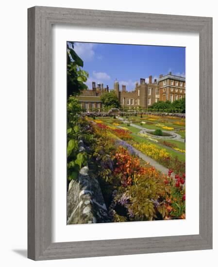 Sunken Gardens, the Origin of the English Nursery Rhyme 'Mary Mary Quite Contrary', London, England-Walter Rawlings-Framed Photographic Print