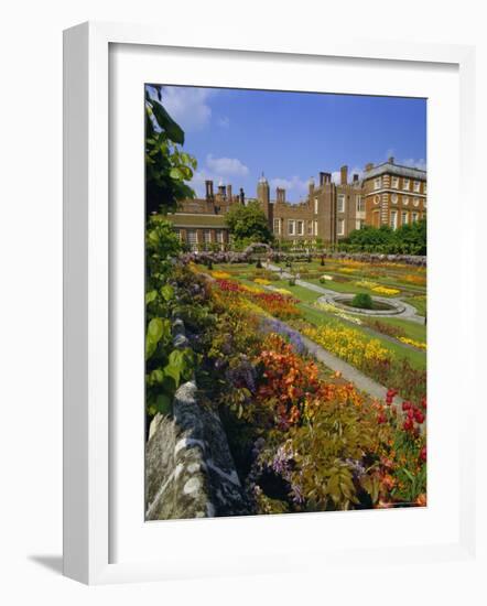 Sunken Gardens, the Origin of the English Nursery Rhyme 'Mary Mary Quite Contrary', London, England-Walter Rawlings-Framed Photographic Print