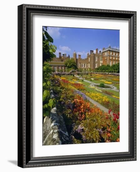 Sunken Gardens, the Origin of the English Nursery Rhyme 'Mary Mary Quite Contrary', London, England-Walter Rawlings-Framed Photographic Print