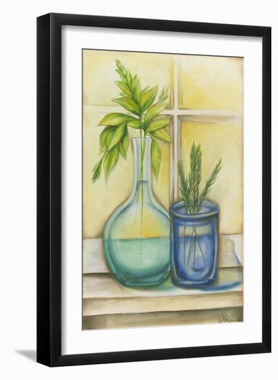 Sunkissed Herbs I-Jennifer Goldberger-Framed Art Print