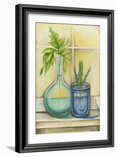 Sunkissed Herbs I-Jennifer Goldberger-Framed Art Print