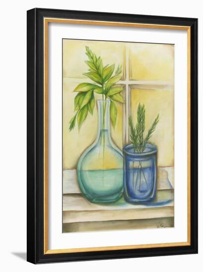 Sunkissed Herbs I-Jennifer Goldberger-Framed Art Print