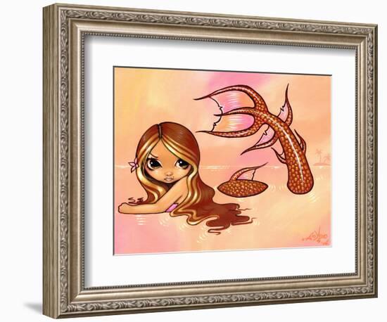 Sunkissed Mermaid-Jasmine Becket-Griffith-Framed Premium Giclee Print