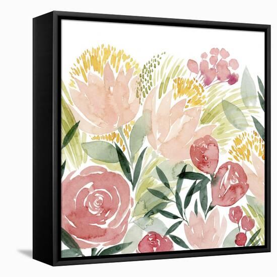 Sunkissed Posies I-Grace Popp-Framed Stretched Canvas