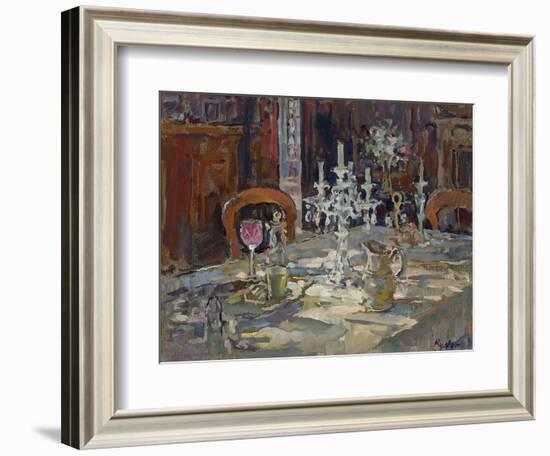 Sunlight and Candleabra-Susan Ryder-Framed Giclee Print