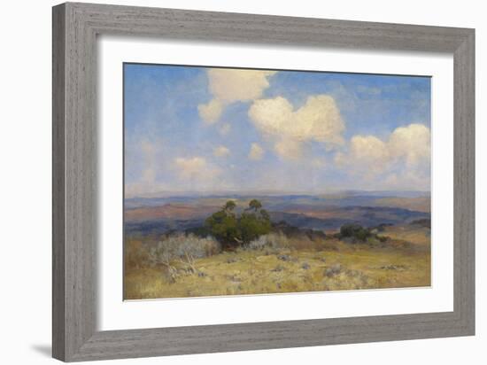 Sunlight and Shadow, 1910 (Oil on Canvas)-Julian Onderdonk-Framed Giclee Print