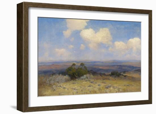 Sunlight and Shadow, 1910 (Oil on Canvas)-Julian Onderdonk-Framed Giclee Print