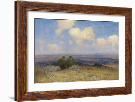 Sunlight and Shadow, 1910 (Oil on Canvas)-Julian Onderdonk-Framed Giclee Print