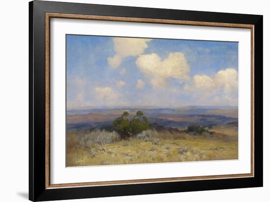 Sunlight and Shadow, 1910 (Oil on Canvas)-Julian Onderdonk-Framed Giclee Print