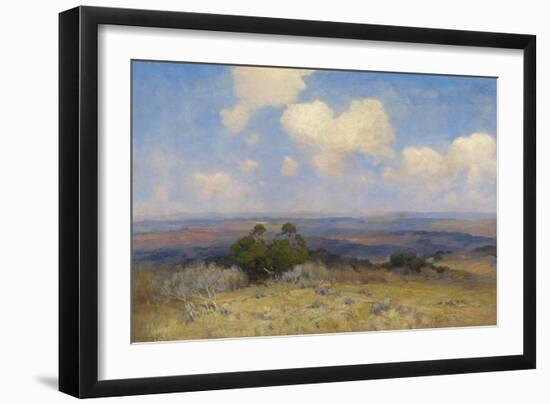 Sunlight and Shadow, 1910 (Oil on Canvas)-Julian Onderdonk-Framed Giclee Print