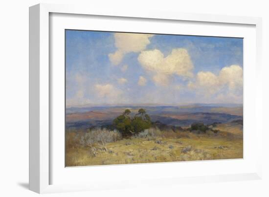 Sunlight and Shadow, 1910 (Oil on Canvas)-Julian Onderdonk-Framed Giclee Print