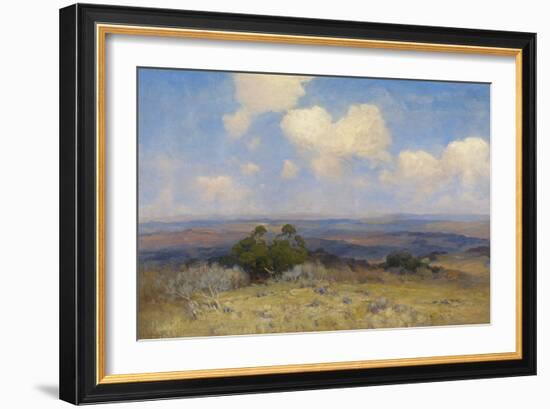 Sunlight and Shadow, 1910 (Oil on Canvas)-Julian Onderdonk-Framed Giclee Print