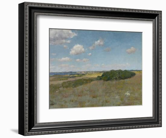 Sunlight and Shadow, Shinnecock Hills, C.1895 (Oil on Canvas)-William Merritt Chase-Framed Giclee Print