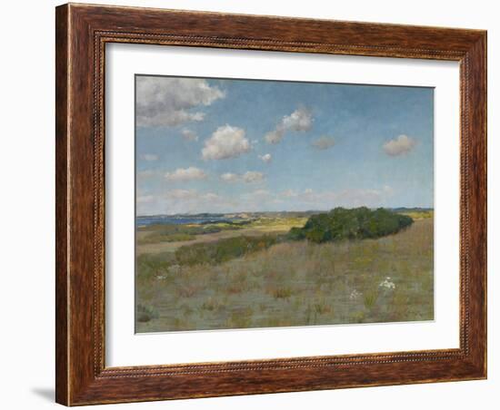 Sunlight and Shadow, Shinnecock Hills, C.1895 (Oil on Canvas)-William Merritt Chase-Framed Giclee Print