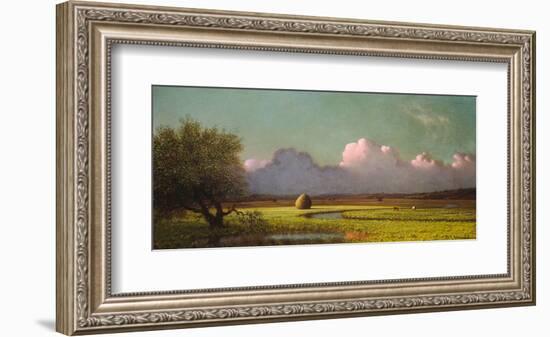 Sunlight and Shadow: The Newbury Marshes, c. 1871/1875-Martin Johnson Heade-Framed Giclee Print