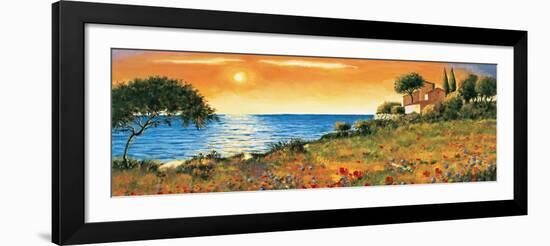 Sunlight Coast-Richard Leblanc-Framed Art Print