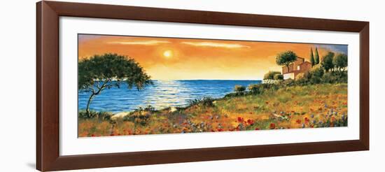 Sunlight Coast-Richard Leblanc-Framed Art Print