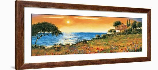 Sunlight Coast-Richard Leblanc-Framed Art Print