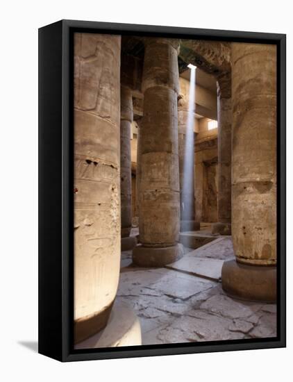 Sunlight Entering the Temple of Abydos, Egypt-Michele Molinari-Framed Premier Image Canvas