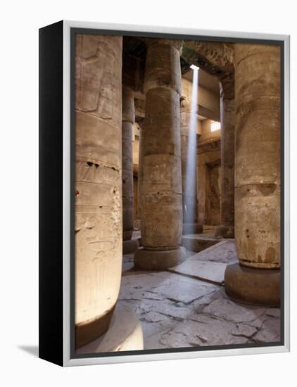 Sunlight Entering the Temple of Abydos, Egypt-Michele Molinari-Framed Premier Image Canvas