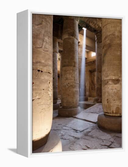 Sunlight Entering the Temple of Abydos, Egypt-Michele Molinari-Framed Premier Image Canvas