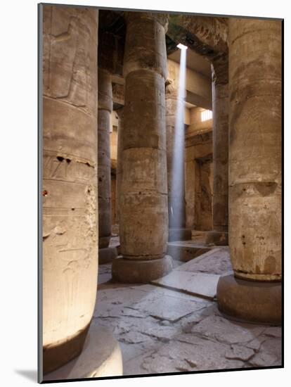 Sunlight Entering the Temple of Abydos, Egypt-Michele Molinari-Mounted Photographic Print